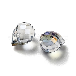 Perles en verre galvanisée&nbsp;GLAA-K062-01A-FR06