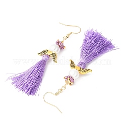 Серьги-подвески из нержавеющей стали 304 «ангел»&nbsp;EJEW-MZ00409-04