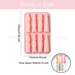 2 шт. силиконовые Молды в форме пальцев для поделок&nbsp;ST-CJ0007-75