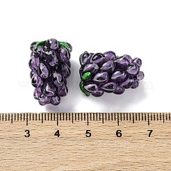 Фруктовая серия бусины ручной работы лэмпворк LAMP-R003-04D