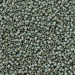 MIYUKIデリカビーズ  シリンダー  日本製シードビーズ  11/0  （db1594)マットアボカドab  1.3x1.6mm  穴：0.8mm  約2000PCS /ボトル  10 G /ボトル&nbsp;SEED-JP0008-DB1594