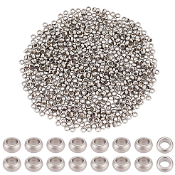 800 pièce de perles d'espacement en acier inoxydable 304&nbsp;STAS-BBC0009-76C