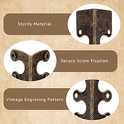 16 шт. железный защитный уголок&nbsp;IFIN-CP0002-99AB