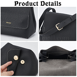 Kits de fabrication de sacs à main en similicuir pour femmes&nbsp;DIY-WH0349-354C