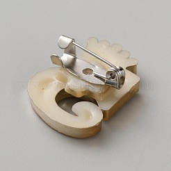 Булавки для килта из цинкового сплава JEWB-WH20009-04R