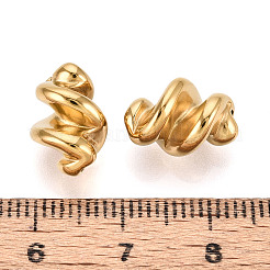 Гофрированные бусины из нержавеющей стали 304 с закручиванием STAS-T072-13A-G