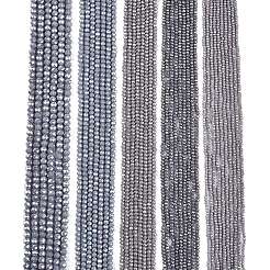 Стеклянные бусины с гальваническим покрытием &nbsp;LS-EGLA-A044-P3mm-A10