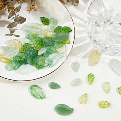 120 шт. 12 стиля подвесок ручной работы из лэмпворка и стекла&nbsp;GLAA-DR0001-10