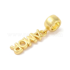Подвеска из латуни с покрытием из латуни в европейском стиле KK-S380-17G