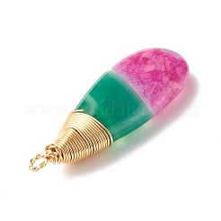 Подвески из натурального бразильского агата PALLOY-JF01243-01