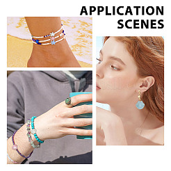 60шт 6 цвета фарфоровые бусины ручной работы PORC-HY0001-13