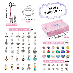 Набор для самостоятельного изготовления европейского браслета-ожерелья DIY-CD0001-46