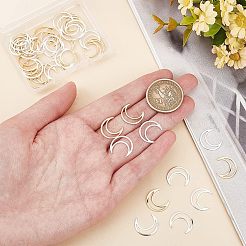 40 шт. 2-х цветные латунные соединительные кольца&nbsp;KK-HY0001-26