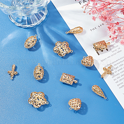 12шт 6 латунные подвески KK-PH0002-61