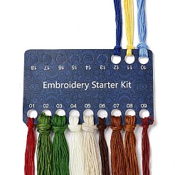 Стартовые наборы для вышивки грибным узором своими руками DIY-L068-01E