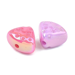 Светящееся УФ-покрытие непрозрачных акриловых бусин&nbsp;MACR-K361-45