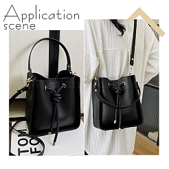 DIY-Set zum Aufnähen einer Umhängetasche aus Kunstleder für Damen&nbsp;DIY-WH0495-07A