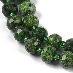 Нити бусин из натуральной кунжутной яшмы G-H057-A21-07