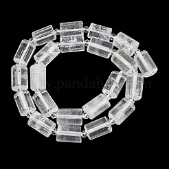 Природных кристаллов кварца бисер нитей&nbsp;G-G453-E02-10x14mm