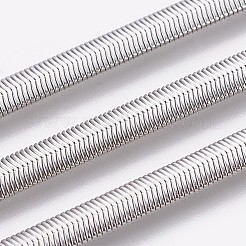 Браслеты-цепочки с рисунком «елочка» из нержавеющей стали марки 304&nbsp;BJEW-P235-20P