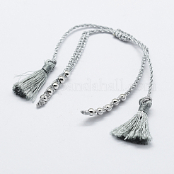 Плетеные шнур нейлона для поделок браслет материалы&nbsp;MAK-K013