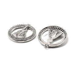 Подвески из сплава и страза FIND-B051-04P