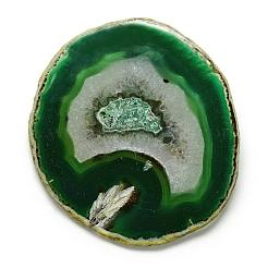 Druzy украшения для демонстрации кусочков натурального бразильского агата&nbsp;G-R418-136