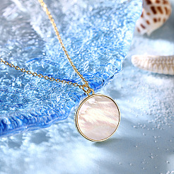 925 ожерелья из стерлингового серебра NJEW-Q342-01G