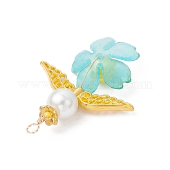 Подвески-ангелы из стеклянного бисера ручной работы PALLOY-MZ00764