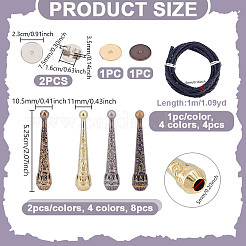 DIY Poirot Krawattenzubehör-Kits&nbsp;DIY-NB0013-39