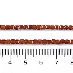 Гранат природный бисер нитей&nbsp;LS-G-P457-B01-18A