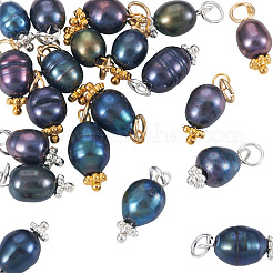 20 шт. подвески из натурального культивированного пресноводного жемчуга в двух стилях&nbsp;PALLOY-TAC0203