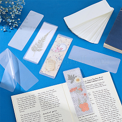 200 feuille de plastification rectangulaire en PET et EVA&nbsp;AJEW-PH0008-43