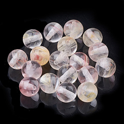 Perlen aus Celluloseacetat (Harz), Runde, rosa, 8 mm, Bohrung: 1.5 mm