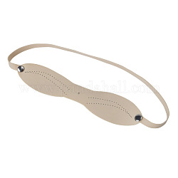 Microblading-Silikon-Augenbrauen-Übungshaut-Übungsstirnband, Trainingshaut für Anfänger und erfahrene Tätowierer, dunkelgrau, 16x3 cm, Innendurchmesser: 290 mm