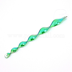Пластиковая палочка для отпугивания птиц, спиралевидный, весенний зеленый, 38.5 см