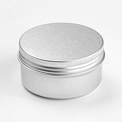 (Дефектная распродажа), металлическая коробка, плоско-круглые, платина, 70.5x36 мм, внутренний диаметр: 65 мм