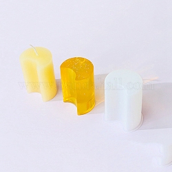 DIY Silikon Kerzenformen, für die Kerzenherstellung, Mond, 5.5x4.8x7.1 cm