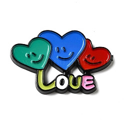 Cabuchones de resina opacos, cabujones de cara sonriente de dibujos animados, colorido, corazón, 28x44x3.5mm