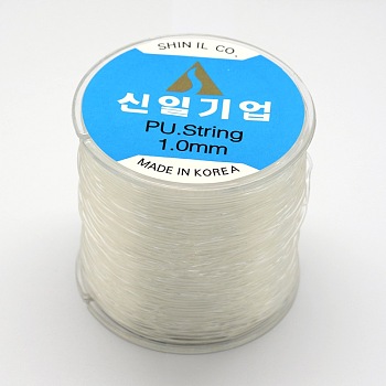 Koreanisch elastischen Kristall Gewinde, Transparent, 1 mm, ca. 109.36 Yard (100m)/Rolle
