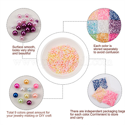 Бусины из cмолы RESI-TA0001-21-1