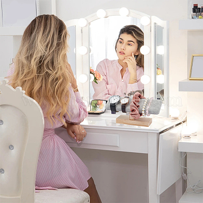 Подставки для бархатных браслетов с наклонной спинкой BDIS-WH0008-11-1