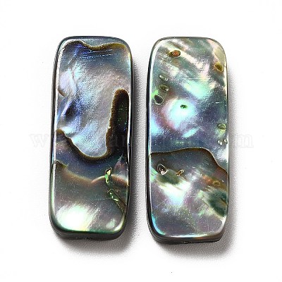 Бусины из натуральной ракушки пауа SHEL-G014-07A-1