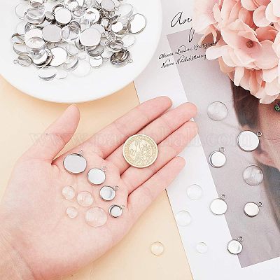 Наборы для изготовления кулонов своими руками DIY-UN0001-53P-1