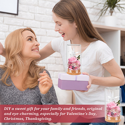 Пустая стеклянная банка AJEW-WH0083-46A-1