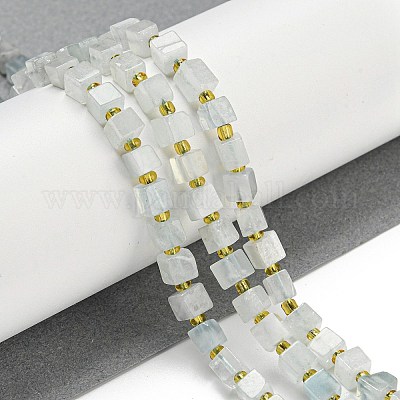 Природные Аквамарин бисер нитей G-G053-B10-01D-1