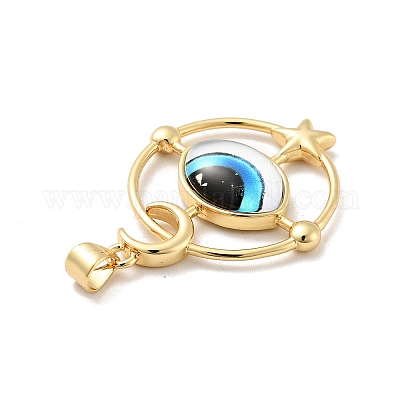 Подвески из непрозрачной смолы KK-G419-14G-04-1