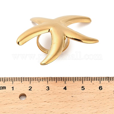 Кольца из нержавеющей стали 304 для женщин RJEW-U050-02G-1