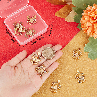 12 шт. 2 подвески из нержавеющей стали в стиле Хэллоуина 201 STAS-BBC0002-02-1