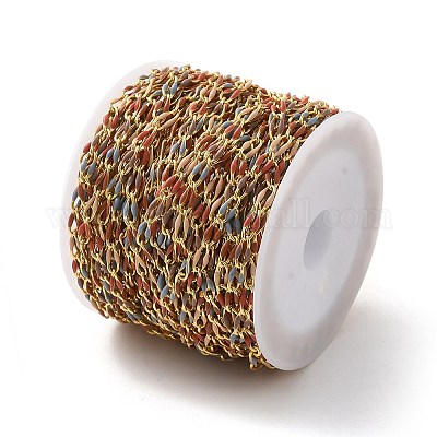 Латунные эмалированные цепочки для бордюров CHC-C003-13G-19-1